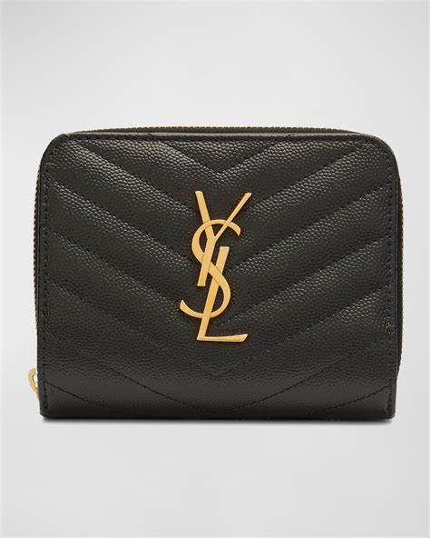 credit card wallet ysl|ysl zipper wallet.